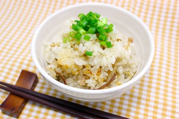 松前なめ茸の炊き込みご飯